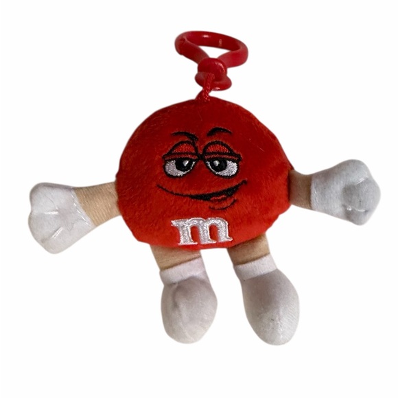 M&M'S Red Character Plush Keychain - Picture 2 of 7